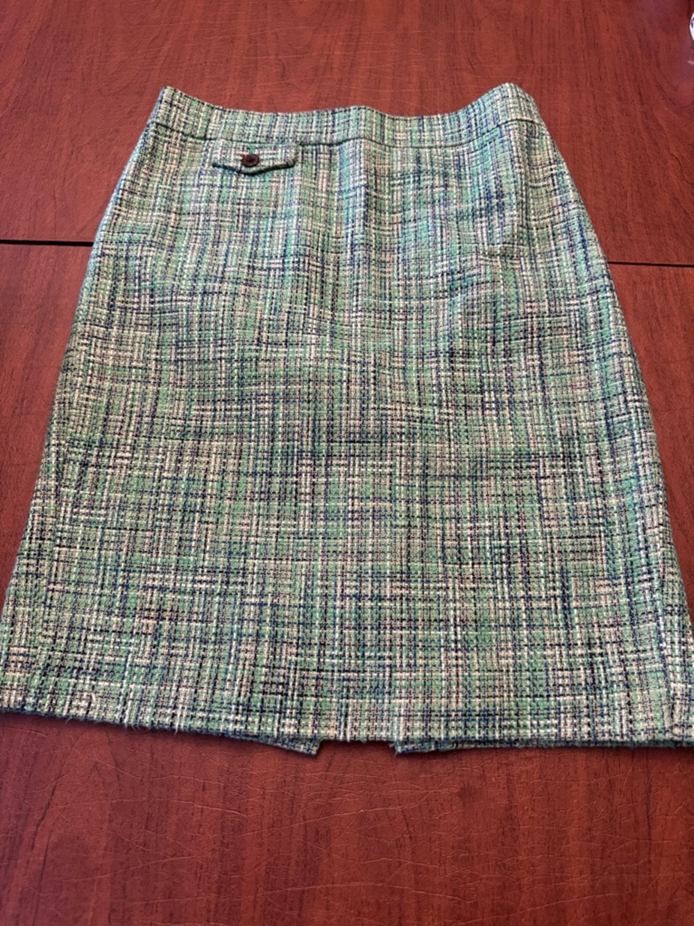 J.Crew No. 2 Pencil Skirt – Colorful Tweed, Size 0